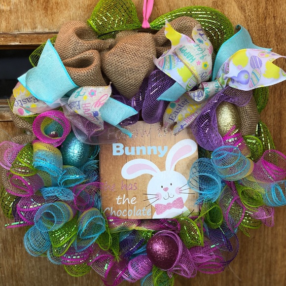 Spring Easter Wreath - Picture 5 of 6